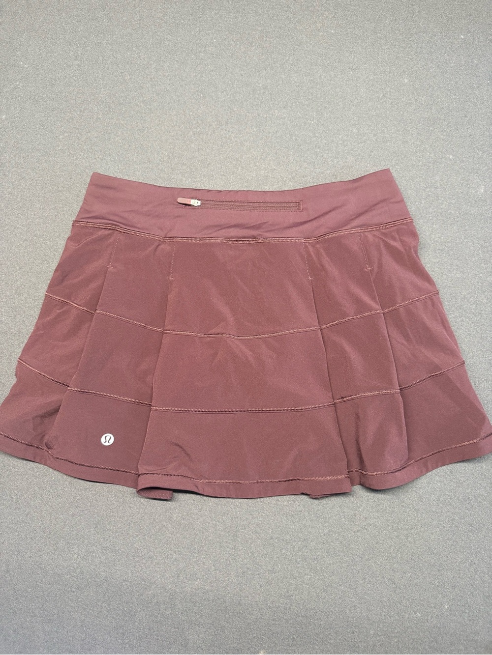 lululemon athletica Maroon Tiered Skater Skirt